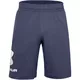 Men’s Shorts Under Armour Sportstyle Cotton Graphic Short - Charcoal Medium Heather/White