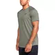 Men’s T-Shirt Under Armour MK1 Jacquard SS - Gravity Green - Gravity Green