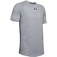 Men’s T-Shirt Under Armour Charged Cotton SS - Black - Mod Gray