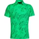 Pánske tričko s límcom Under Armour Vanish Jacquard Polo - S - Vapor Green