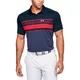 Men’s Polo Shirt Under Armour Vanish Chest Stripe - Black - Academy