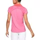 Dámske tričko Under Armour Zinger Blocked Polo - White-Pink