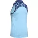 Dámske tielko s límčekom Under Armour Zinger Sleeveless Blocked Polo - Blue Frost