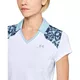 Dámske tričko Under Armour Zinger Blocked Polo - Blue Frost