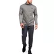 Pánska mikina Under Armour Double Knit FZ Hoodie - Halo Gray