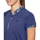 Dámske tričko Under Armour Zinger Zip Polo - Lipstick