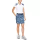 Golfová sukňa Under Armour Links Woven Printed Skort - Blue Frost