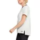 Women’s T-Shirt Under Armour Charged Cotton SS - Onyx White