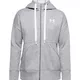 Women’s Hoodie Under Armour Rival Fleece FZ - Black - Steel Medium Heather