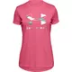 Girls’ T-Shirt Under Armour Tech Graphic Big Logo SS - Pink Lemonade