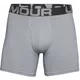 Boxerky Under Armour Charged Cotton 6in 3ks - Mod Gray