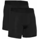 Under Armour Tech Mesh 6in 2 Paar Herren Boxershorts - schwarz - schwarz