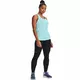 Dámske tielko Under Armour Tech Tank - Twist - Blue Circuit /  / Metallic Silver