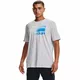 Men’s T-Shirt Under Armour Team Issue Wordmark SS - Halo Gray