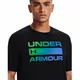 Men’s T-Shirt Under Armour Team Issue Wordmark SS - Black