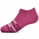 Dámské nízké ponožky Under Armour Women's Essential NS 6 párů - Exuberant Pink