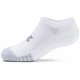 Detské členkové ponožky Under Armour Youth Heatgear NS 3 páry - White