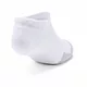 Youth HeatGear No-Show Socks Under Armour – 3-Pack - White