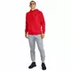 Men’s Hoodie Under Armour Rival Fleece - Black - Red