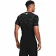 Pánské kompresní triko Under Armour HG Armour Camo Comp SS - Black