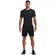 Men’s Compression T-Shirt Under Armour HG Armour Camo Comp SS - Black