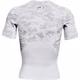 Pánske kompresné tričko Under Armour HG Armour Camo Comp SS - White