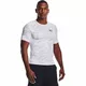 Men’s Compression T-Shirt Under Armour HG Armour Camo Comp SS - White