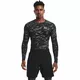 Pánské kompresní triko Under Armour HG Armour Camo Comp LS - Black