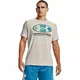 Men’s T-Shirt Under Armour Multi Color Lockertag SS - Summit White