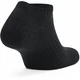 Unisex No-Show Socks Under Armour Core – 3-Pack - Black