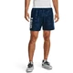 Men’s Woven Emboss Shorts Under Armour - Academy/White - Academy/White