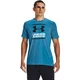 Men’s T-Shirt Under Armour GL Foundation SS T - Black/White/Red