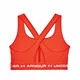 Under Armour Crossback Mid Damen Sport-BH - Beta Tint