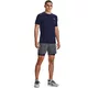 Pánské triko Under Armour HG Armour Fitted SS - Carbon Heather