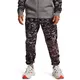 Pánske tepláky Under Armour Rival FLC Camo Script JGR - Concrete - Concrete