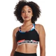 Compression Sports Bra Under Armour Crossback Mid SP - Red - Red