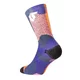 Ponožky Undershield Funky Camo fialová/růžová/žlutá