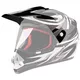 Replacement Visor for WORKER V340 Helmet - CAT-rumena - črna-grafike