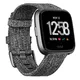 Chytré hodinky Fitbit Versa Charcoal Woven