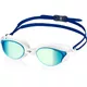 Swimming Goggles Aqua Speed Vortex Mirror - White/Blue/Rainbow Mirror