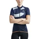 Dámský cyklistický dres CRAFT W CORE Endurance Logo - růžová - tmavě modrá
