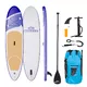 Надуваем SUP борд WORKER WaveTrip 10'6" G2 - Wisteria Blue