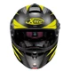 Moto helma X-Lite X-1004 Nordhelle N-Com Flat Black-Yellow - XS (53-54)