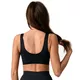 Boco Wear Black Plain Damen Sport Top - schwarz