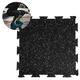 Heavy Duty Floor Mat inSPORTline Puzeko 50 x 50 x 1 cm - Black-Red - Black-Grey