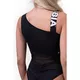 Damskie jednoczęściowy strój kąpielowy Nebbia One Shoulder Sporty 559 - Czarny