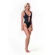 Women’s One-Piece Swimsuit Nebbia High Energy Monokini 560 - Black - Black