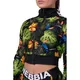 Dámská bunda Nebbia High-Energy Cropped Jacket 564 - Jungle Green