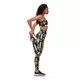 Női leggings Nebbia High Waist Performance Leggings 567 - Vulkanikus Fekete