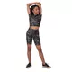 Women’s Crop Top Nebbia Active 568 - Volcanic Black